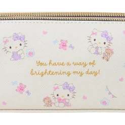 Japan Original Hello Kitty Dual Compartment Pencil Pouch
