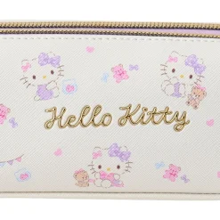 Japan Original Hello Kitty Dual Compartment Pencil Pouch