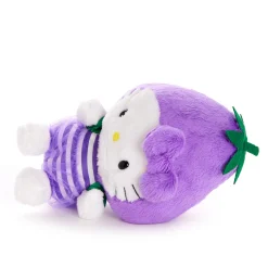 NAKAJIMA CORPORATION Hello Kitty Eggplant Bean Doll Plush (Fruit & Veggie Series)