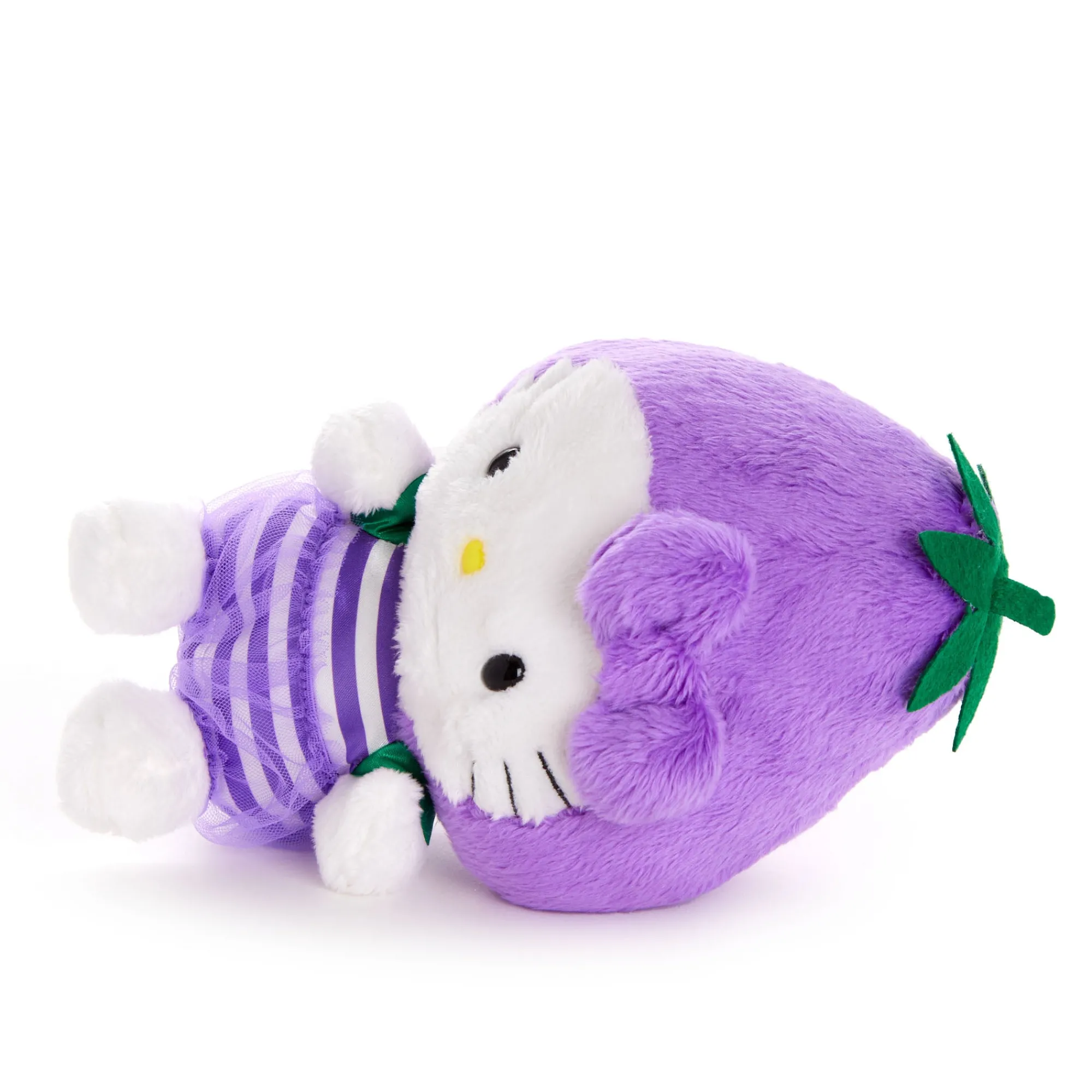 NAKAJIMA CORPORATION Hello Kitty Eggplant Bean Doll Plush (Fruit & Veggie Series)