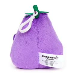 NAKAJIMA CORPORATION Hello Kitty Eggplant Plush Mascot Clip (Fruit & Veggie Series)