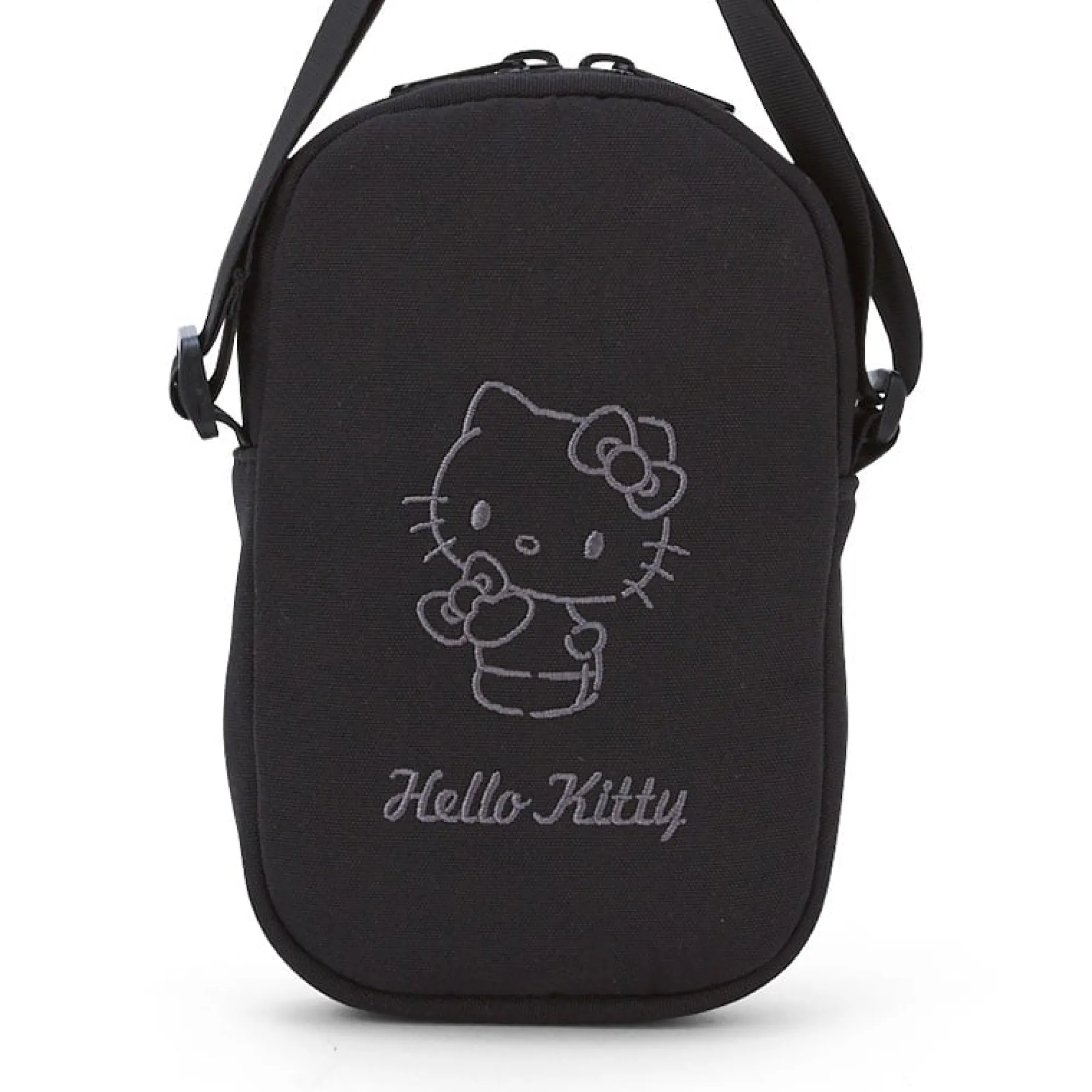 Japan Original Hello Kitty Embroidered Mini Crossbody Bag