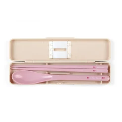 Japan Original Hello Kitty Everyday Chopsticks & Spoon Set