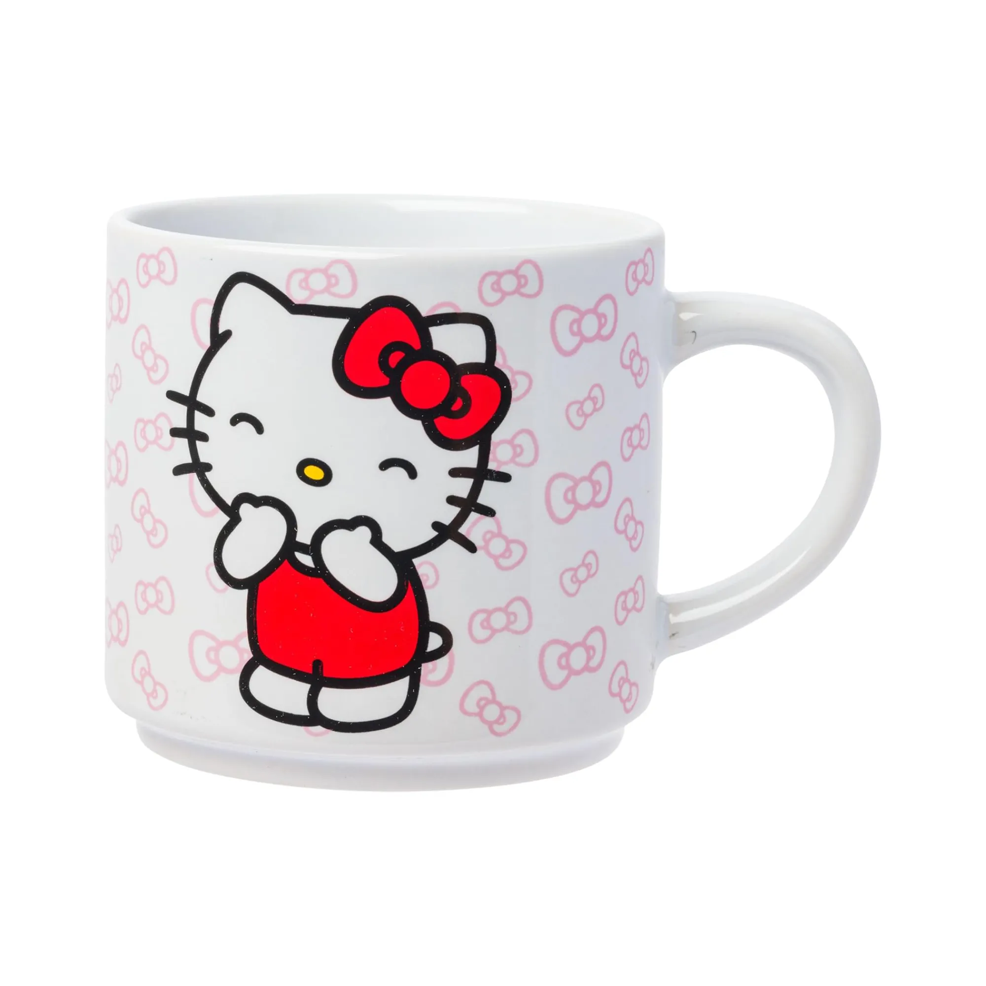 Silver Buffalo Hello Kitty Expressions 5-Piece Ceramic Mug Stack