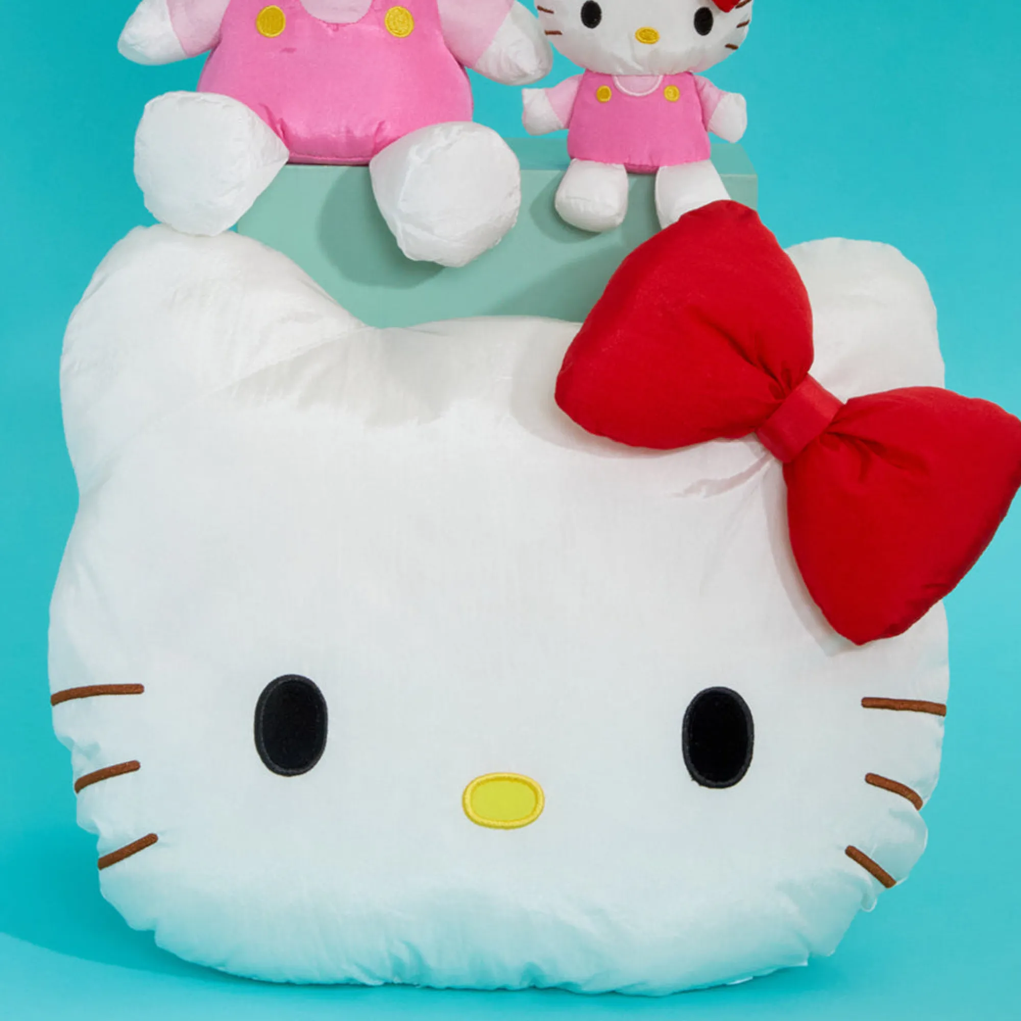 Kids Japan Original Hello Kitty Face Plush (Balloon Kids Series)