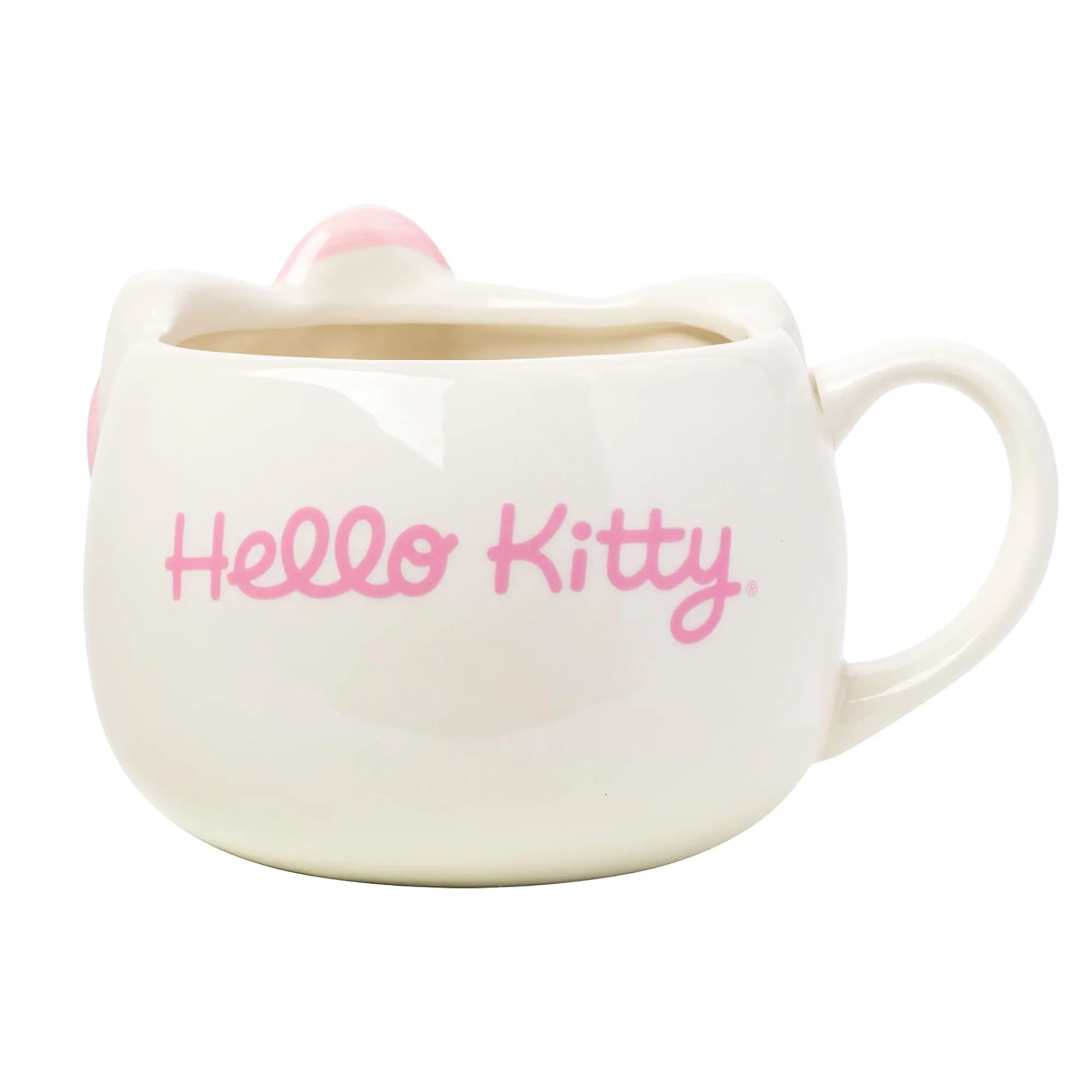 Silver Buffalo LLC Hello Kitty Face Sculpted Mug (Pink)