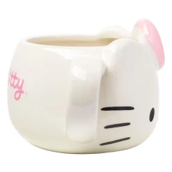Silver Buffalo LLC Hello Kitty Face Sculpted Mug (Pink)