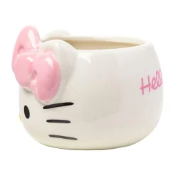 Silver Buffalo LLC Hello Kitty Face Sculpted Mug (Pink)