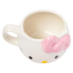 Silver Buffalo LLC Hello Kitty Face Sculpted Mug (Pink)
