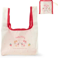 Japan Original Hello Kitty Foldable Lunch Tote