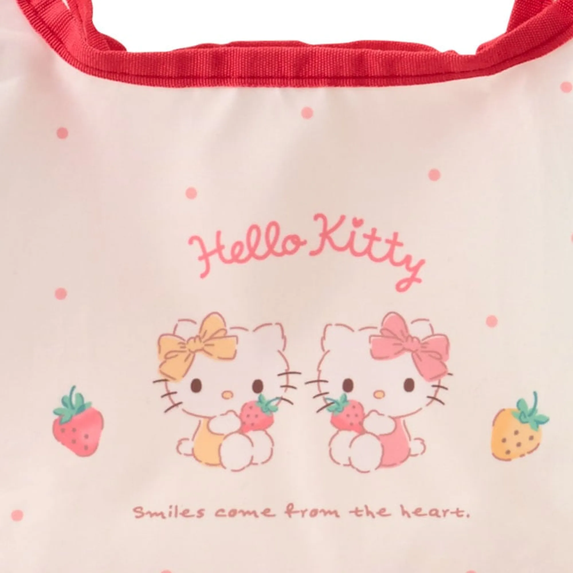 Japan Original Hello Kitty Foldable Lunch Tote
