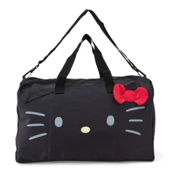 Japan Original Hello Kitty Foldable Mascot Weekender Bag