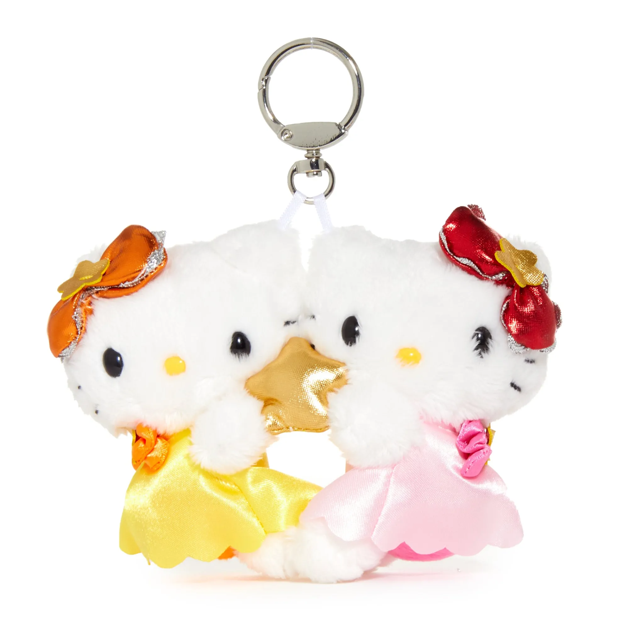 NAKAJIMA CORPORATION Hello Kitty Gemini Plush Keychain Mascot (Zodiac Series)