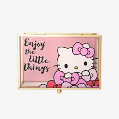 JACMEL JEWELRY INC Hello Kitty Glass Jewelry Box (Little Things)