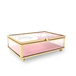 JACMEL JEWELRY INC Hello Kitty Glass Jewelry Box (Little Things)