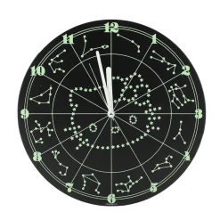 BIOWORLD Hello Kitty Glow-In-The Dark Zodiac Wall Clock