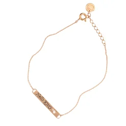Chow Tai Fook Hello Kitty Gold Bar Bracelet