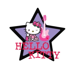 Printful Hello Kitty Guitar Star Tee