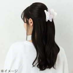 Japan Original Hello Kitty Hair Clip 50th Anniv. (Fashionable Ribbons Series)