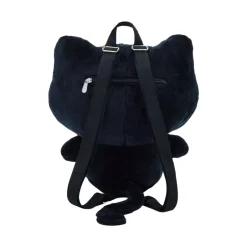 BIOWORLD Hello Kitty Halloween Black Cat Plush Backpack
