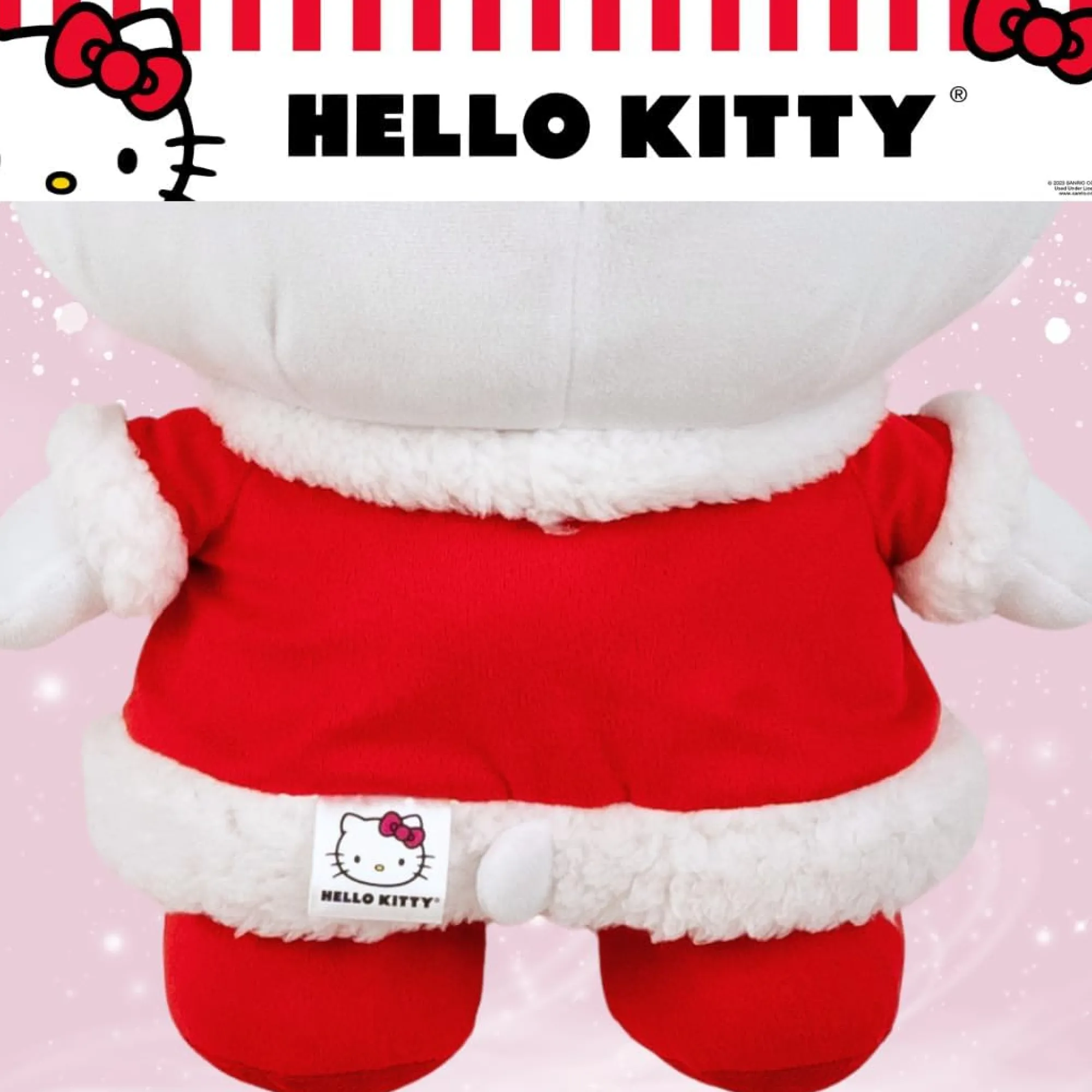 Franco Manufacturing Co Inc Hello Kitty Holiday Plush Cuddle Pillow Buddy