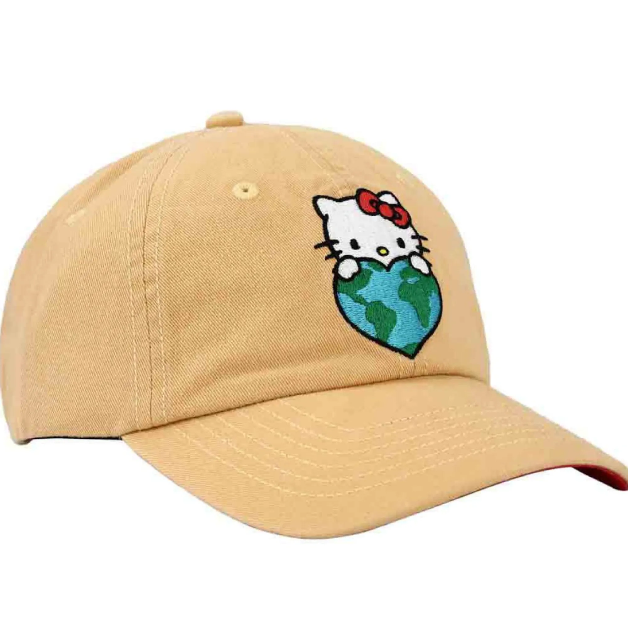 BIOWORLD Hello Kitty I Love Earth Embroidered Hat