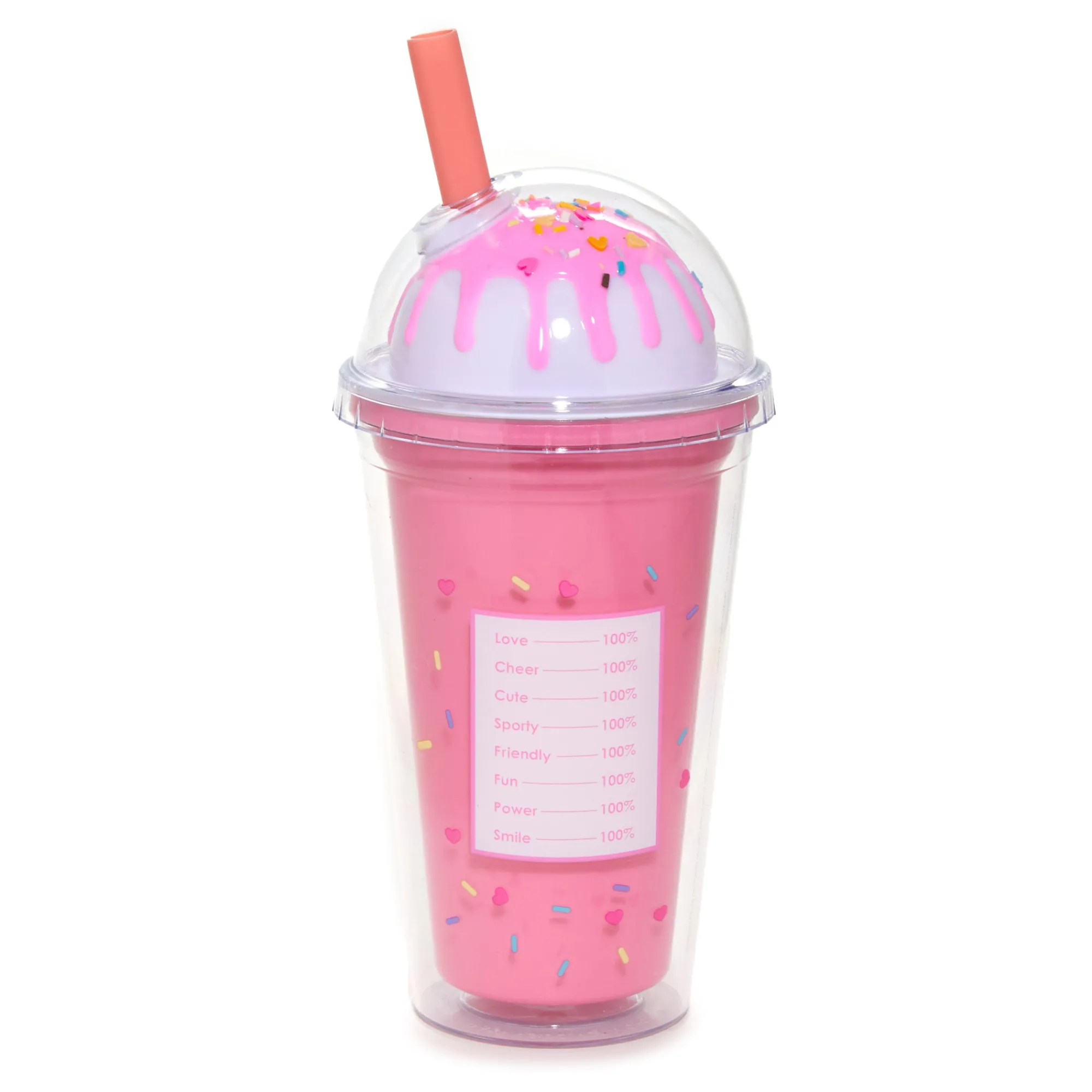 BIOWORLD Hello Kitty Ice Cream Dome Acrylic Tumbler