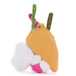NAKAJIMA CORPORATION Hello Kitty Ice Cream Mascot Clip (Matcha Sweets Series)