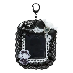Japan Original Hello Kitty ID Badge Holder (Gothic Night Party Series)