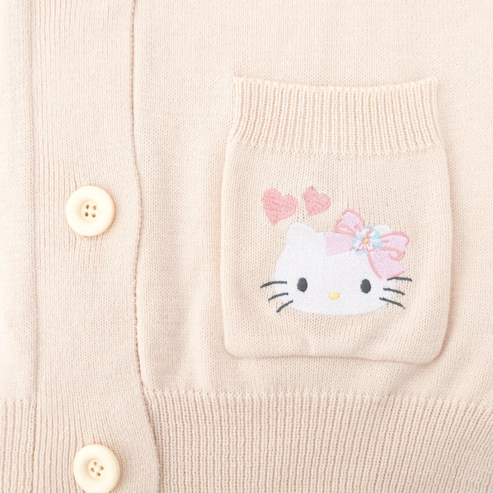 JapanLA Hello Kitty Floral Cardigan