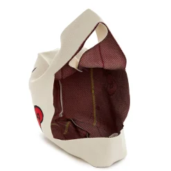 NAKAJIMA CORPORATION Hello Kitty Knit Shopper Bag (White)