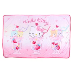 Japan Original Hello Kitty Lap Blanket (Soda Float Series)