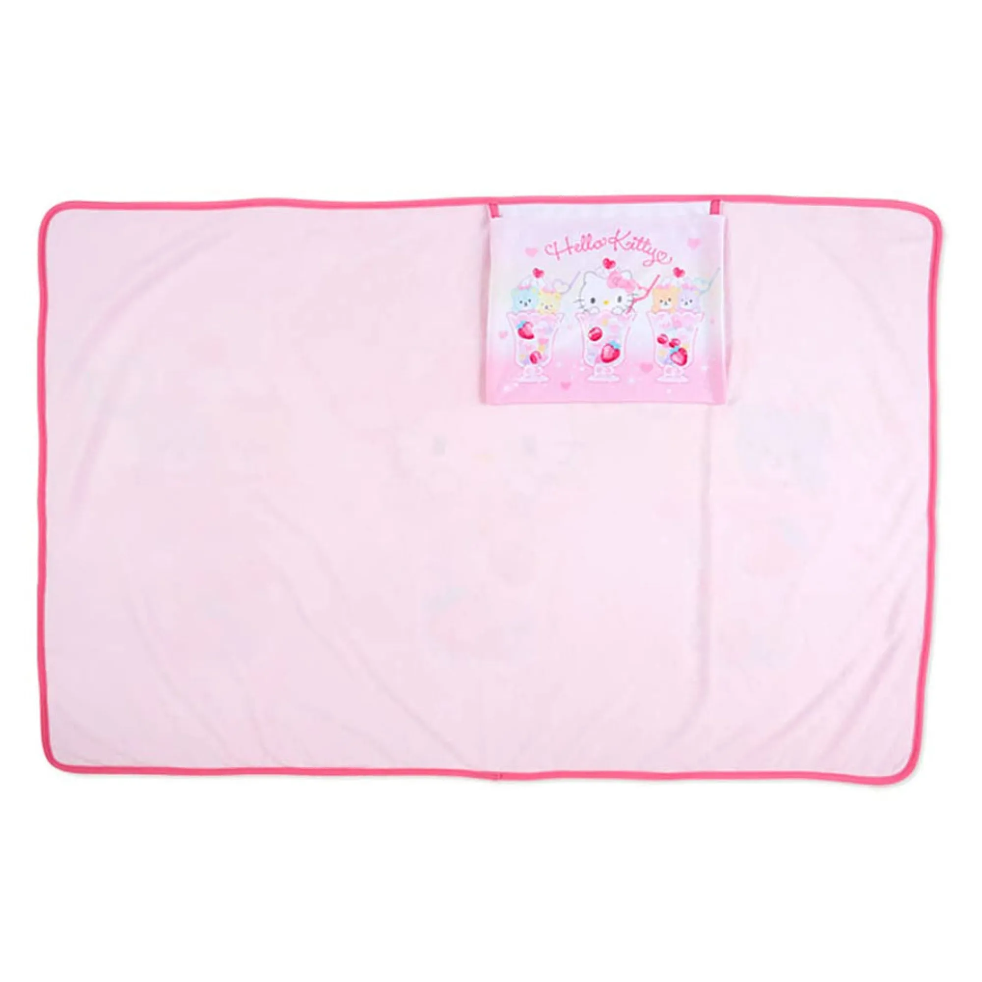 Japan Original Hello Kitty Lap Blanket (Soda Float Series)