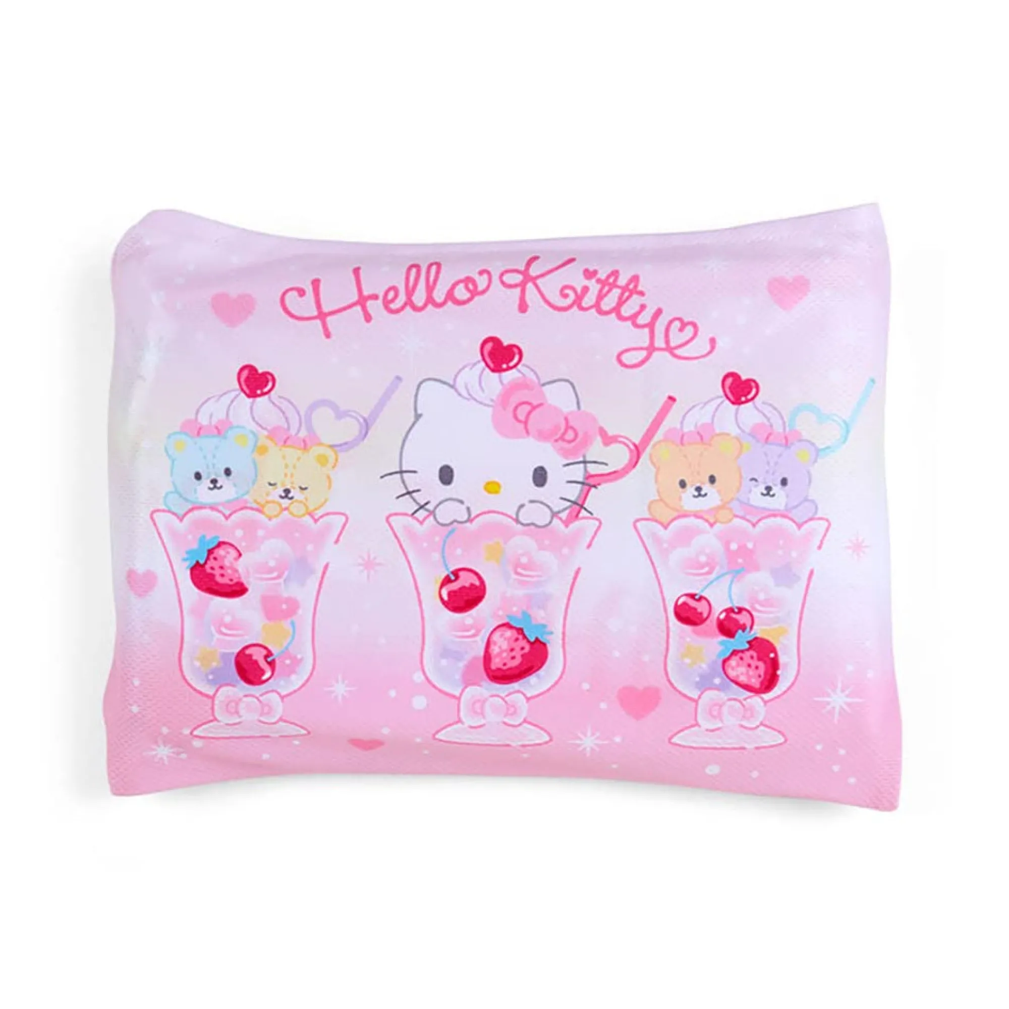 Japan Original Hello Kitty Lap Blanket (Soda Float Series)