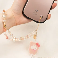 Hamee.com - Hamee US Hello Kitty Latte Bear Beaded Charm Mobile Phone Wrist Strap