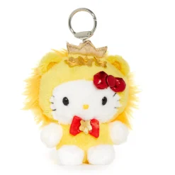 NAKAJIMA CORPORATION Hello Kitty Leo Plush Keychain Mascot (Zodiac Series)