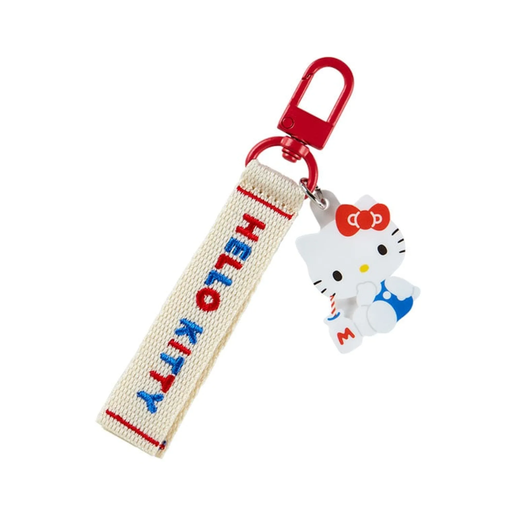 Japan Original Hello Kitty Logo Keychain (Sanrio Character Award Series)