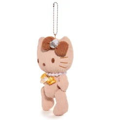 NAKAJIMA CORPORATION Hello Kitty Mascot Jewel Plush (Brown)