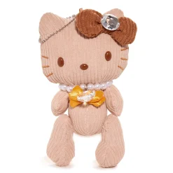 NAKAJIMA CORPORATION Hello Kitty Mascot Jewel Plush (Brown)