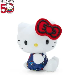Japan Original Hello Kitty Mascot Keychain Plush (Hello, Everyone! Series)
