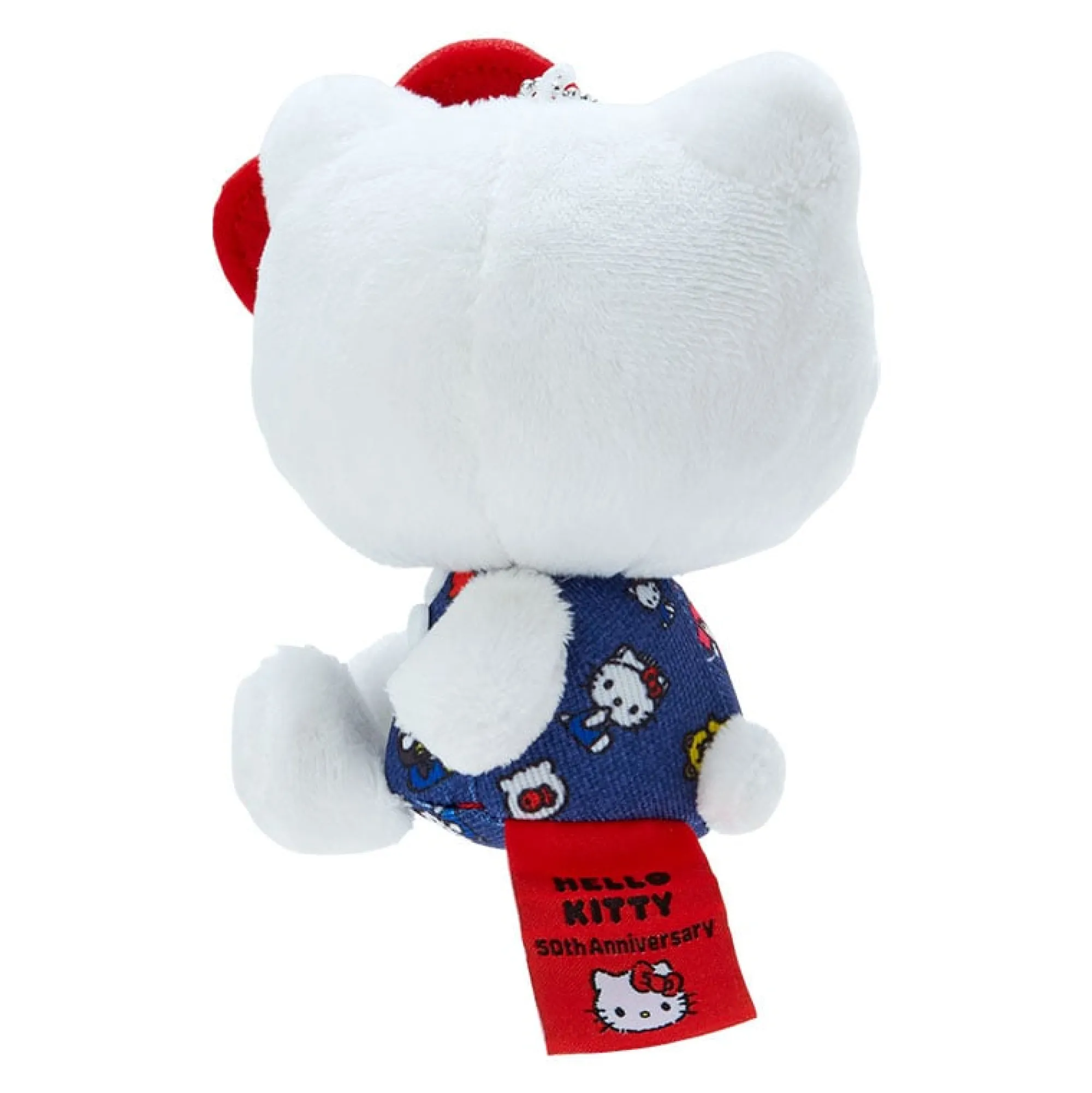 Japan Original Hello Kitty Mascot Keychain Plush (Hello, Everyone! Series)
