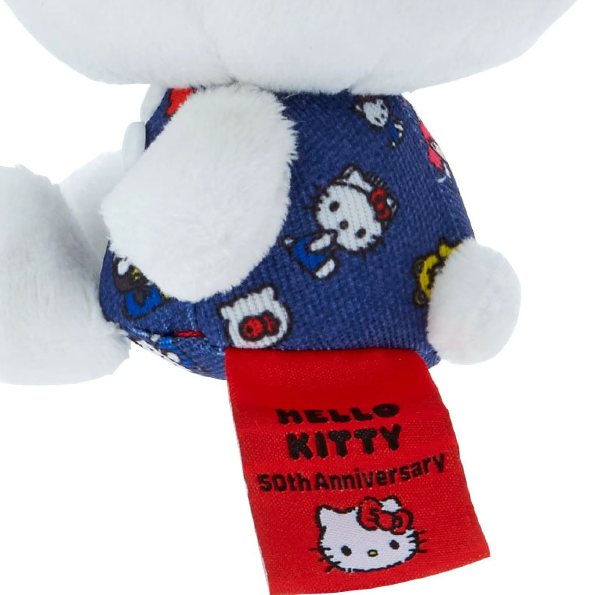 Japan Original Hello Kitty Mascot Keychain Plush (Hello, Everyone! Series)