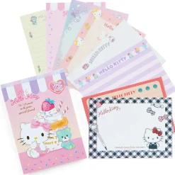 Japan Original Hello Kitty Memo Pad & Sticker Set