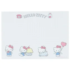 Japan Original Hello Kitty Memo Pad & Sticker Set