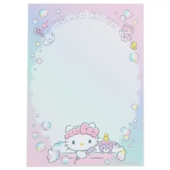 Japan Original Hello Kitty Memo Pad & Sticker Set