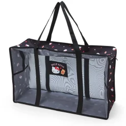 Japan Original Hello Kitty Mesh Storage Tote (Large)