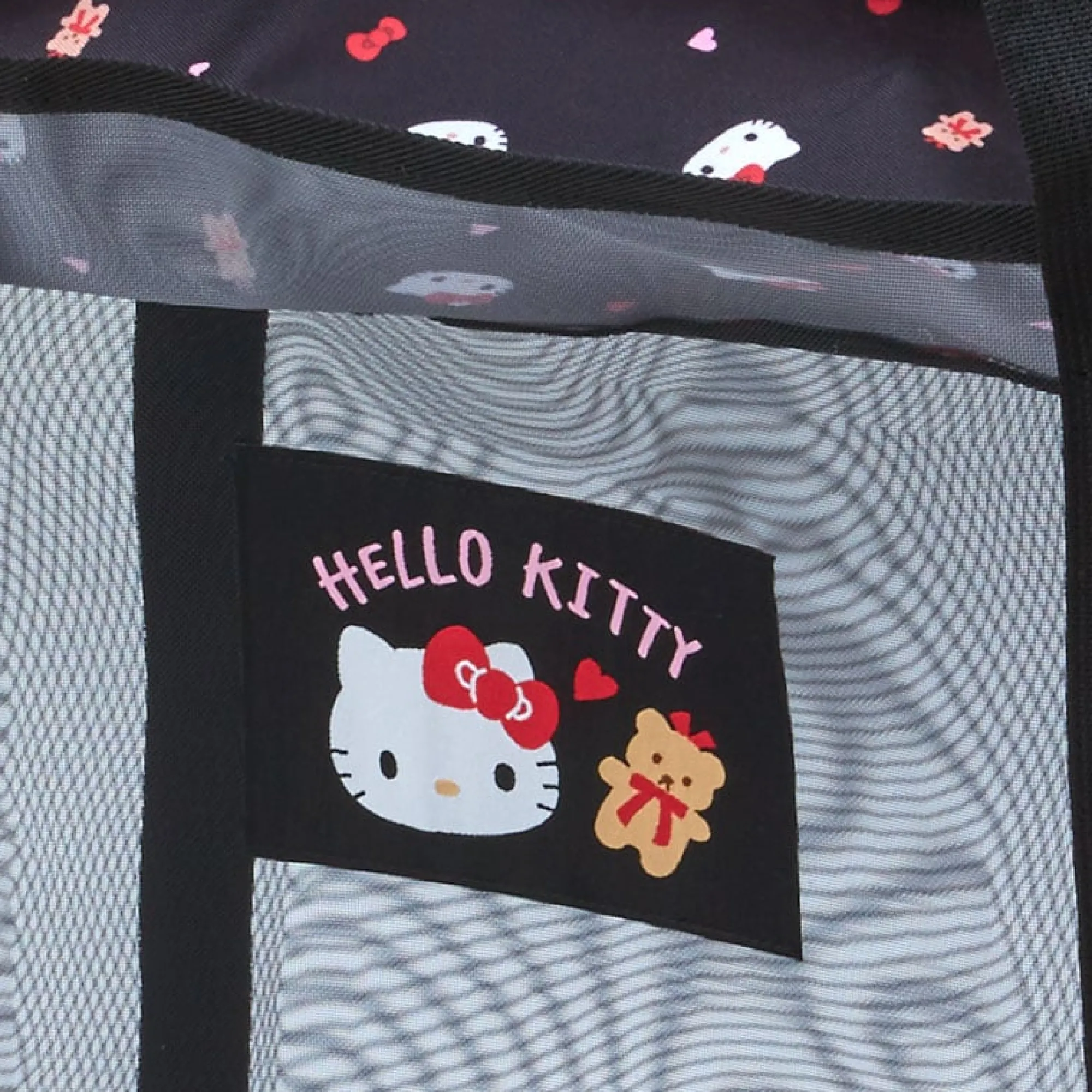 Japan Original Hello Kitty Mesh Storage Tote (Large)
