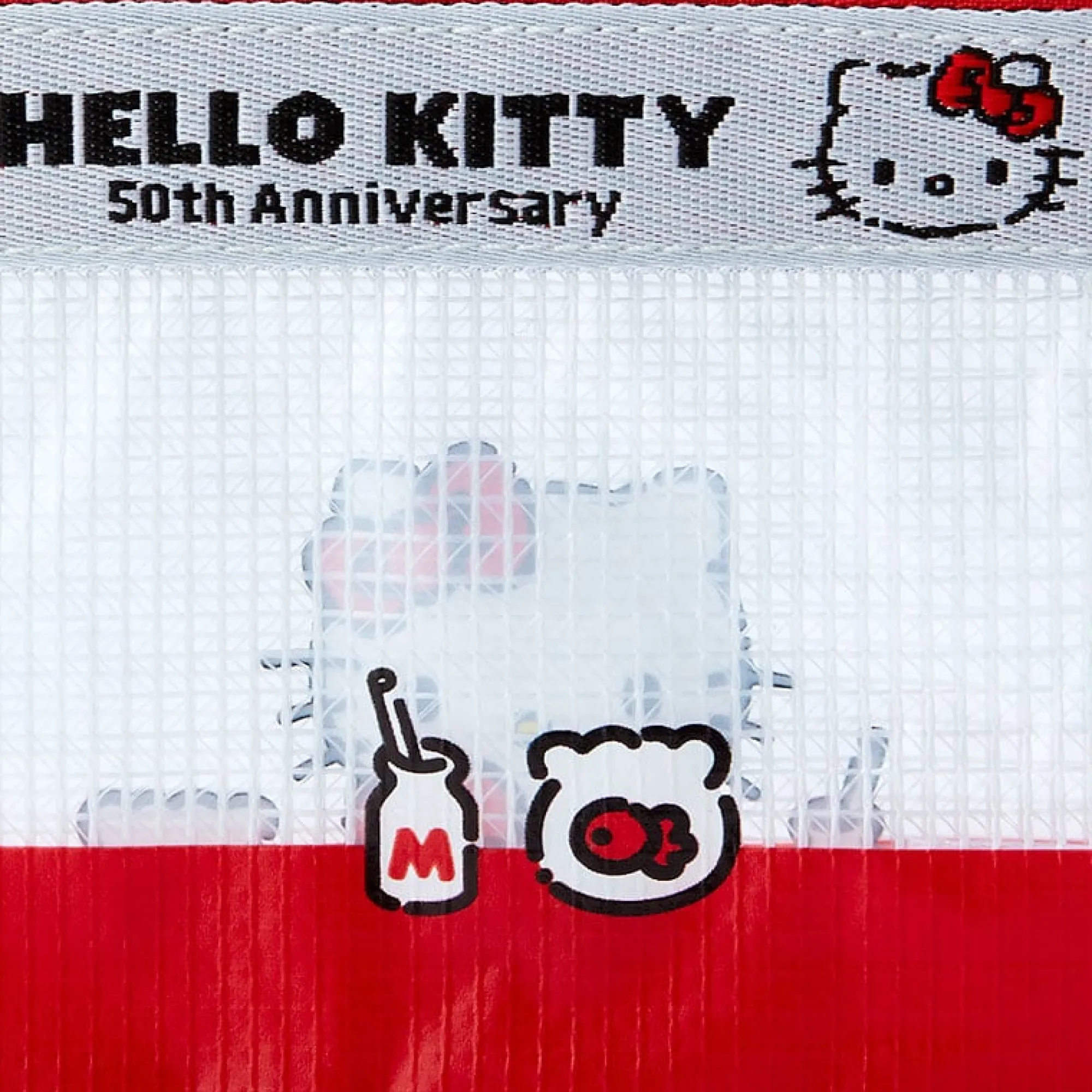 Japan Original Hello Kitty Mini Flat Pouch (Hello, Everyone! Series)