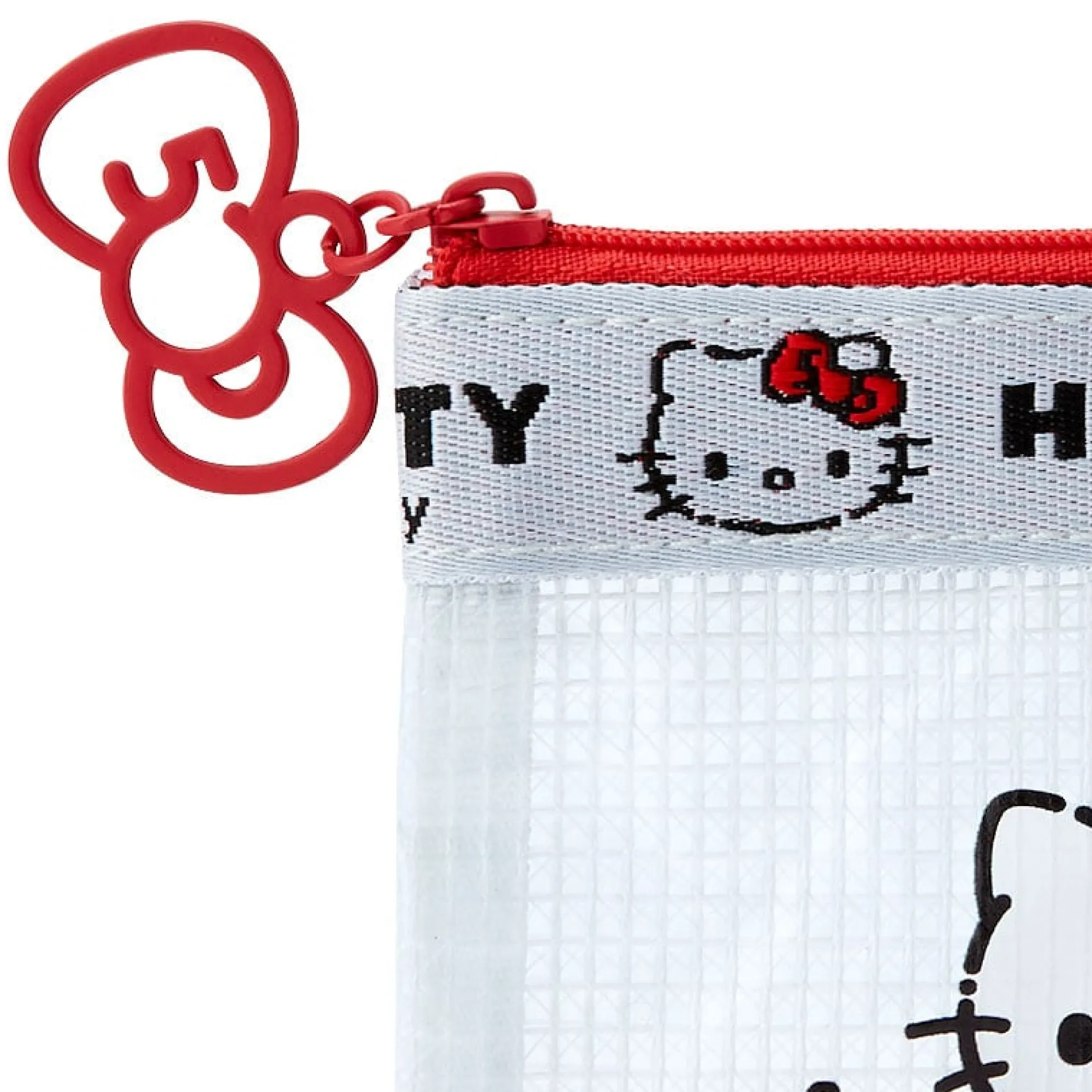 Japan Original Hello Kitty Mini Flat Pouch (Hello, Everyone! Series)