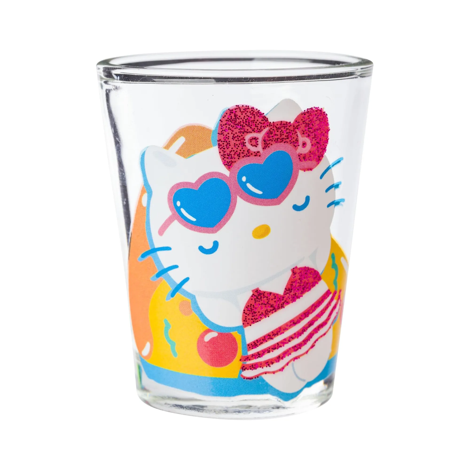 Silver Buffalo Hello Kitty Mini Glass 4-Piece Set (Pool Floatie)